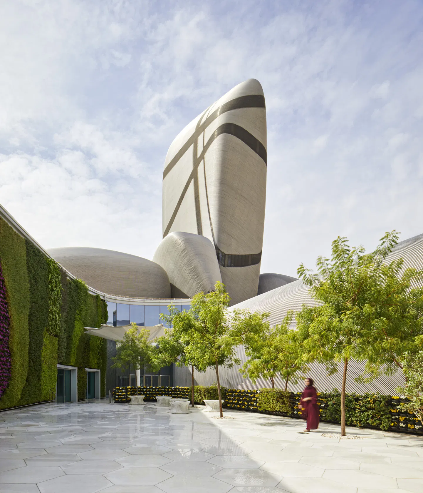 Snøhetta's Pebble-Inspired King Abdulaziz Centre for World Culture in Saudi Arabia
