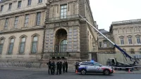 Jewelry Heist at the Louvre Museum in Paris