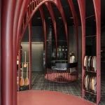 Mousavi - Music Instruments Gallery by Iranian Architect Neda Mirani