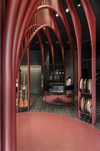 Mousavi - Music Instruments Gallery by Iranian Architect Neda Mirani