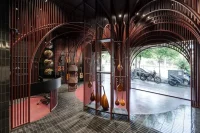 Mousavi - Music Instruments Gallery by Iranian Architect Neda Mirani