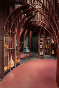 Mousavi - Music Instruments Gallery by Iranian Architect Neda Mirani