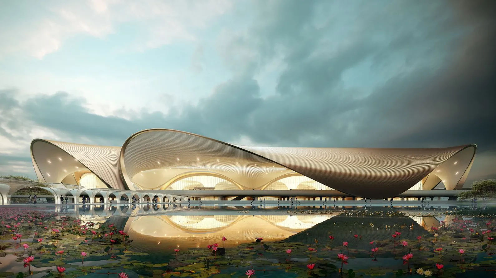 Navi Mumbai International Airport (NMIA), Zaha Hadid ArchitecTS
