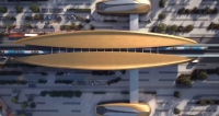 SOM Designs World's Tallest Metro Station in Dubai