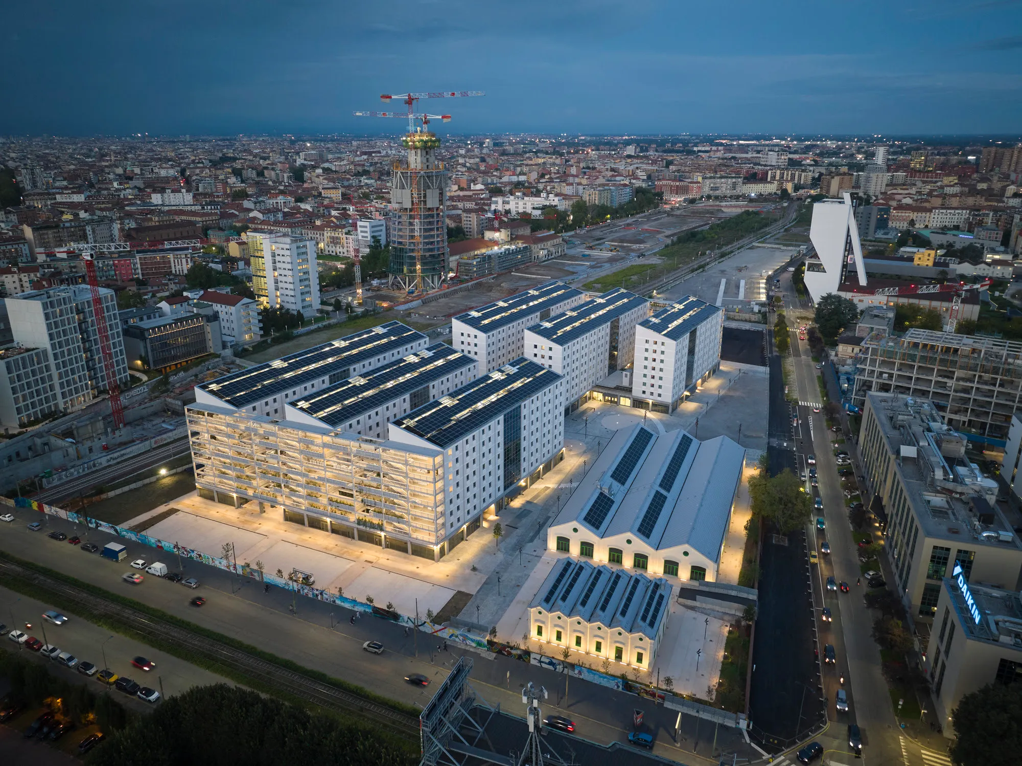 SOM and COIMA-Milano-Cortina Olympic Village-Milan