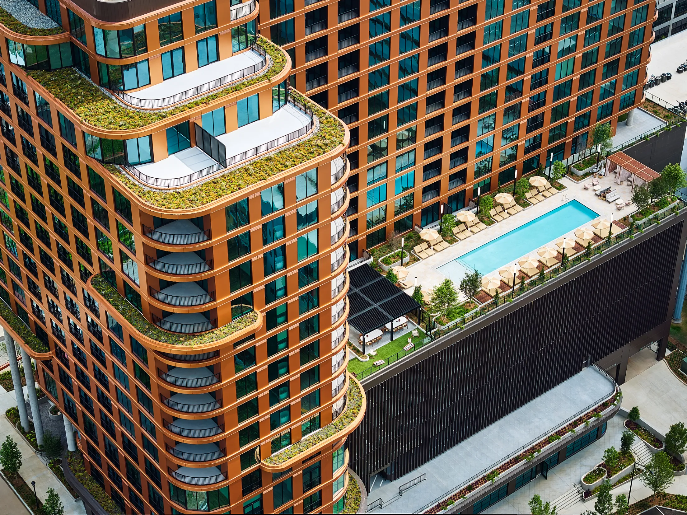 Oppenheim Unveils Glistening Copper Landmark Stella at Star Metals in Atlanta 8 Stella at Star Metals, Oppenheim Architecture
