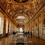 Jewelry Heist at the Louvre Museum in Paris