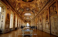 Jewelry Heist at the Louvre Museum in Paris