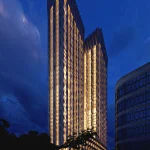 Golden Muqarnas Twins Redefining Luxury: The Espinas Royal Towers by MASK Architects