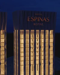 Golden Muqarnas Twins Redefining Luxury: The Espinas Royal Towers by MASK Architects