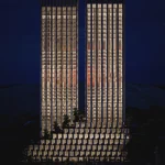 Golden Muqarnas Twins Redefining Luxury: The Espinas Royal Towers by MASK Architects