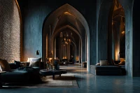 Golden Muqarnas Twins Redefining Luxury: The Espinas Royal Towers by MASK Architects