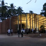 Umbrella Pavilion for the Kochi-Muziris Biennale 2014, Kerala, Vinu Daniel, Wallmakers