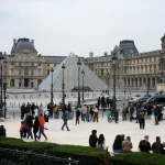 Jewelry Heist at the Louvre Museum in Paris