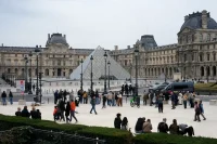 Jewelry Heist at the Louvre Museum in Paris
