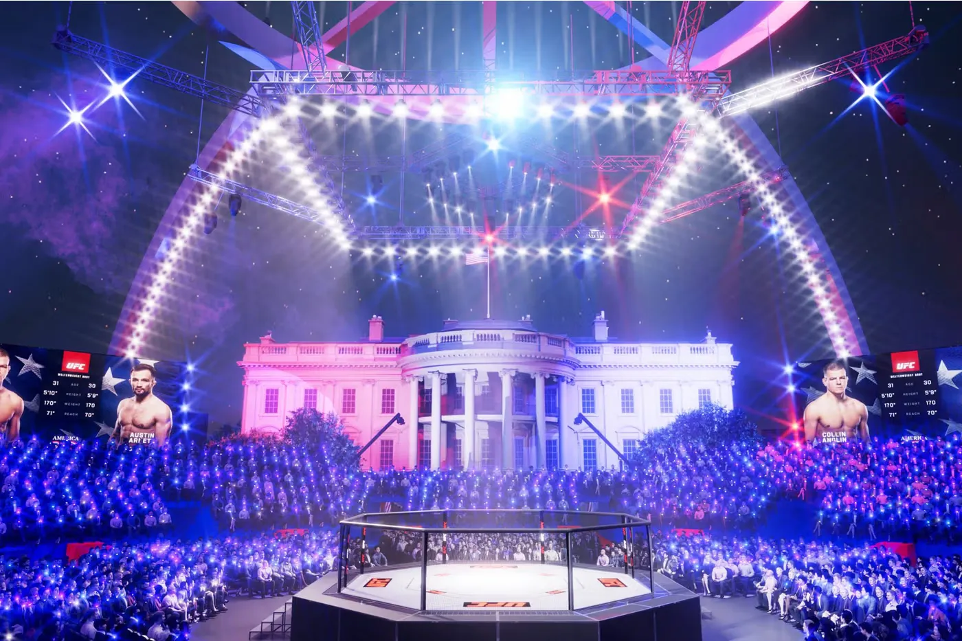 White House to Host Historic UFC Event on South Lawn in 2026 9 White House to Host Historic UFC Event on South Lawn in 2026