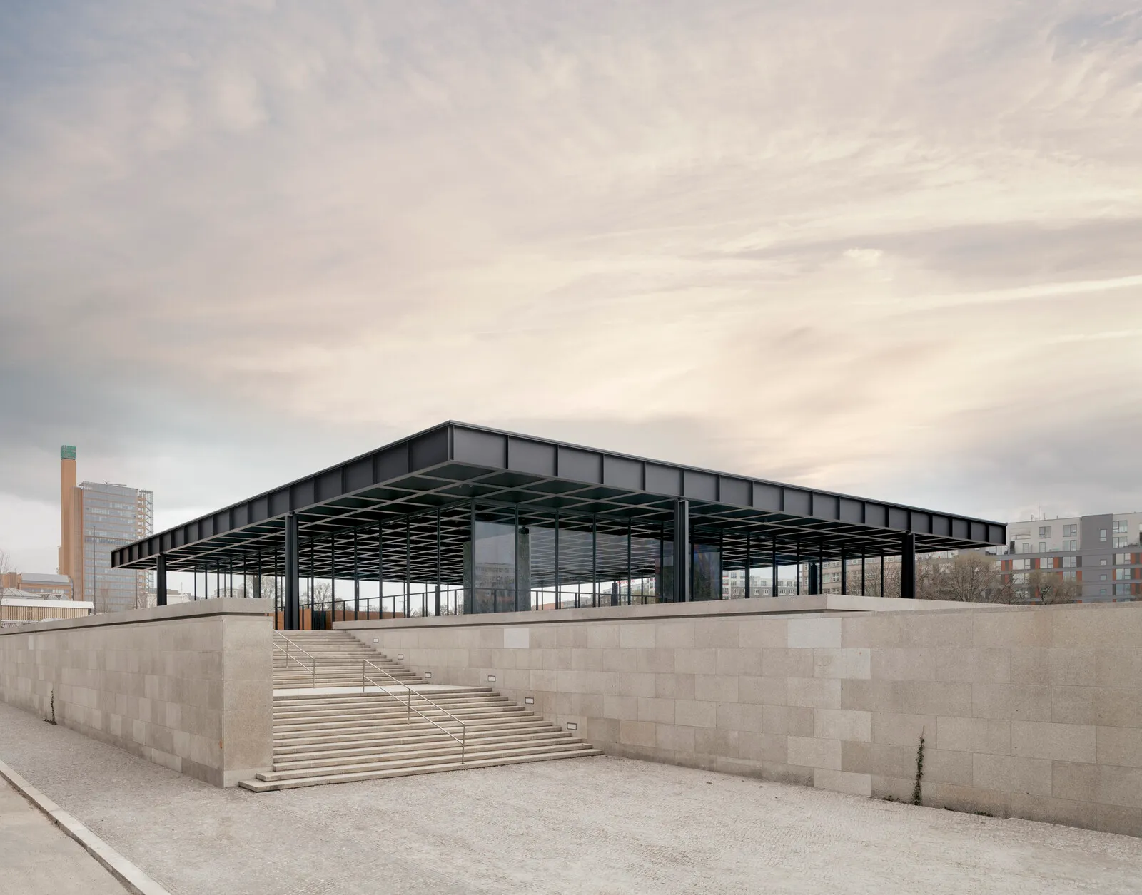 10 Famous Architects Who Didn’t Have an Architecture Degree 16 Neue Nationalgalerie by Mies van der Rohe