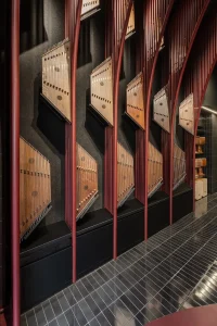 Mousavi - Music Instruments Gallery by Iranian Architect Neda Mirani