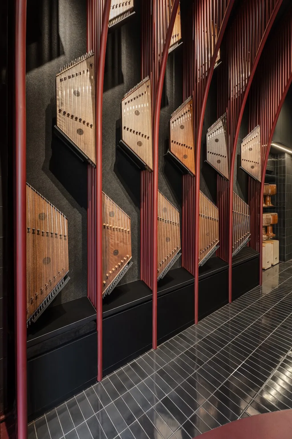 Tehran’s Mousavi Music Instruments Gallery by Neda Mirani 14 Mousavi - Music Instruments Gallery by Iranian Architect Neda Mirani