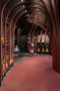 Mousavi - Music Instruments Gallery by Iranian Architect Neda Mirani