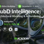 SubD Intelligence: Architectural Modeling & AI Rendering