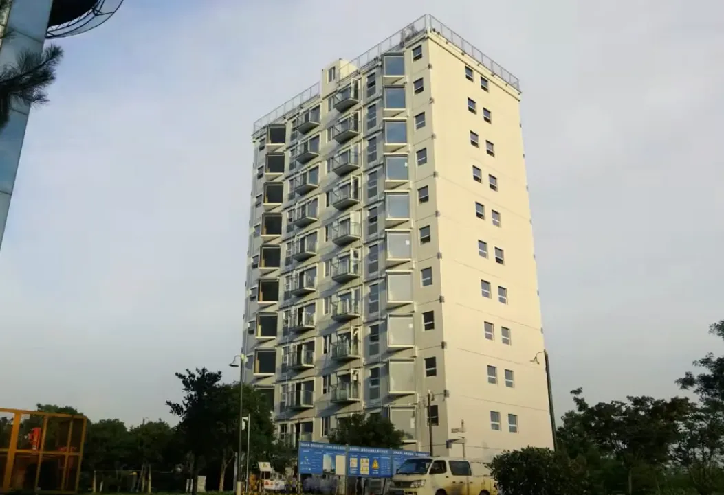 11-Story Building Assembled in China Just Under 29 Hours 5 11-Story Building Rises in 29 Hours in China
