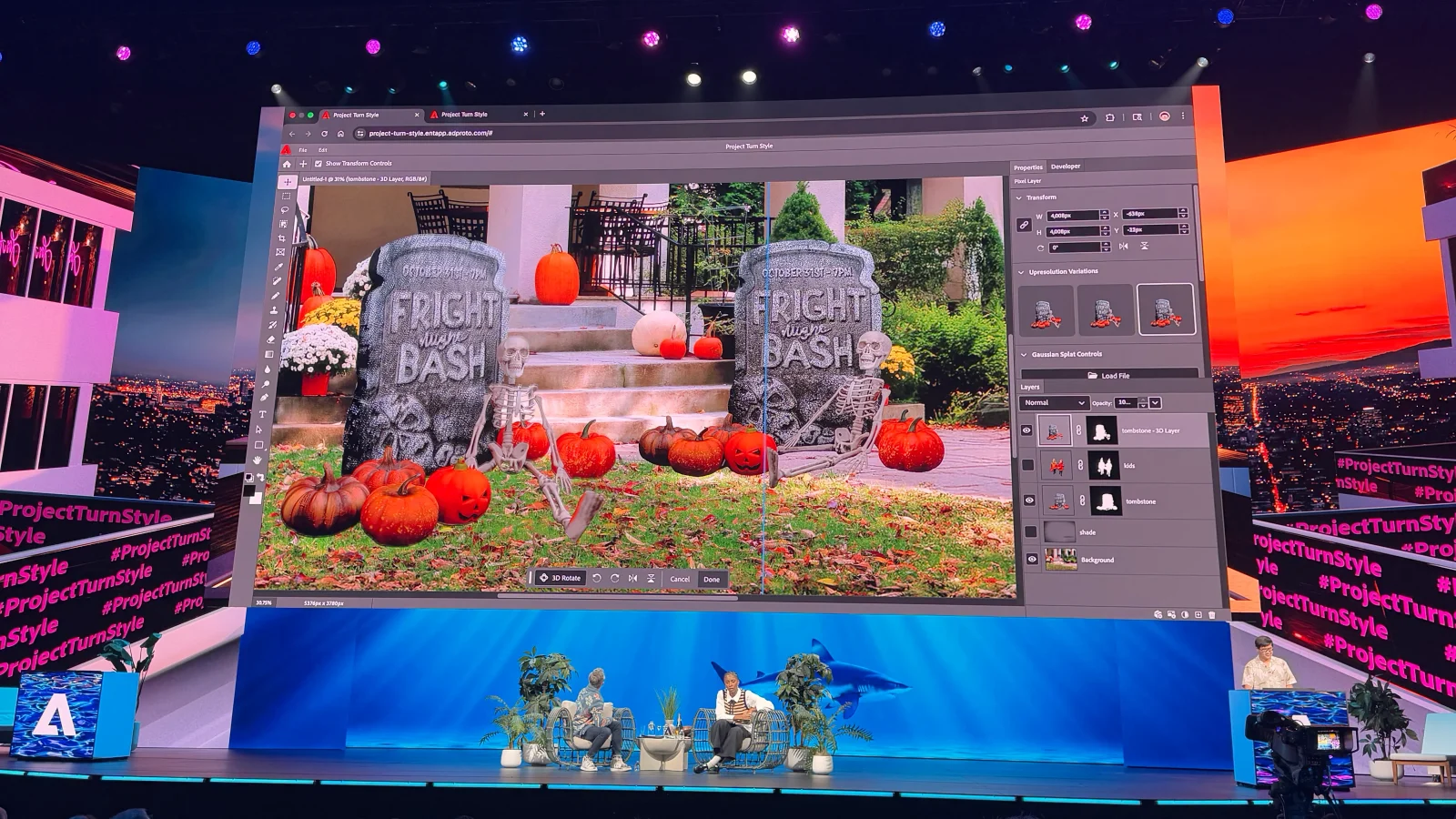 Adobe’s New Feature “Turn Style” Transforms Flat Images into Dynamic 3D Layers
