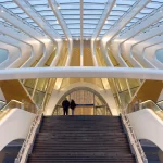 Belgium, New Gare de Mons Station by Santiago Calatrava Now Open