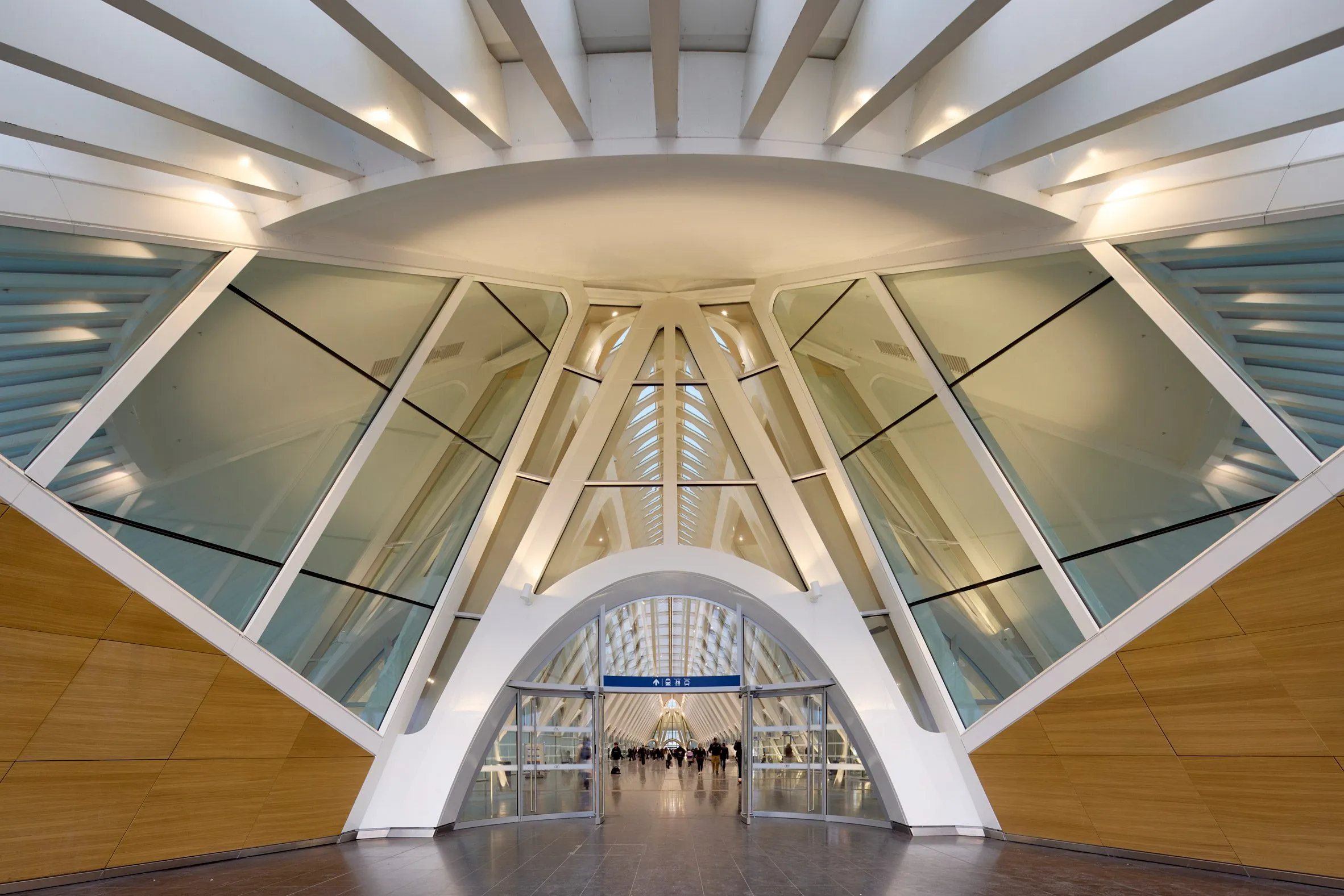 Belgium, New Gare de Mons Station by Santiago Calatrava Now Open
