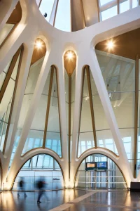 Belgium, New Gare de Mons Station by Santiago Calatrava Now Open
