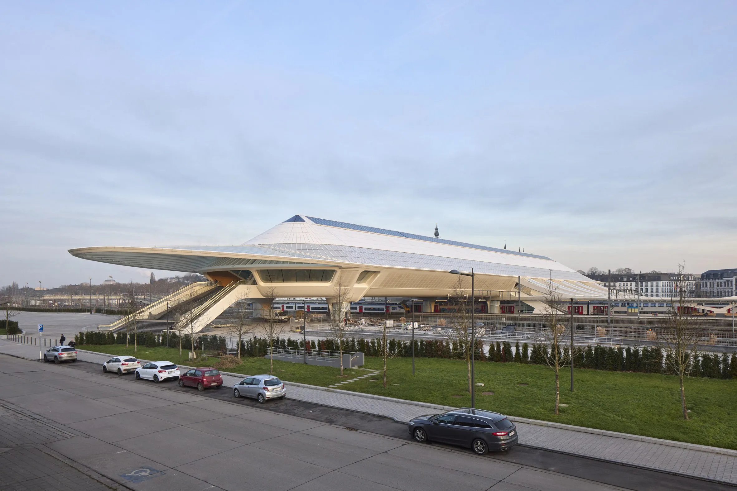 Belgium, New Gare de Mons Station by Santiago Calatrava Now Open