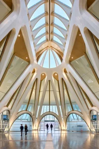 Belgium, New Gare de Mons Station by Santiago Calatrava Now Open