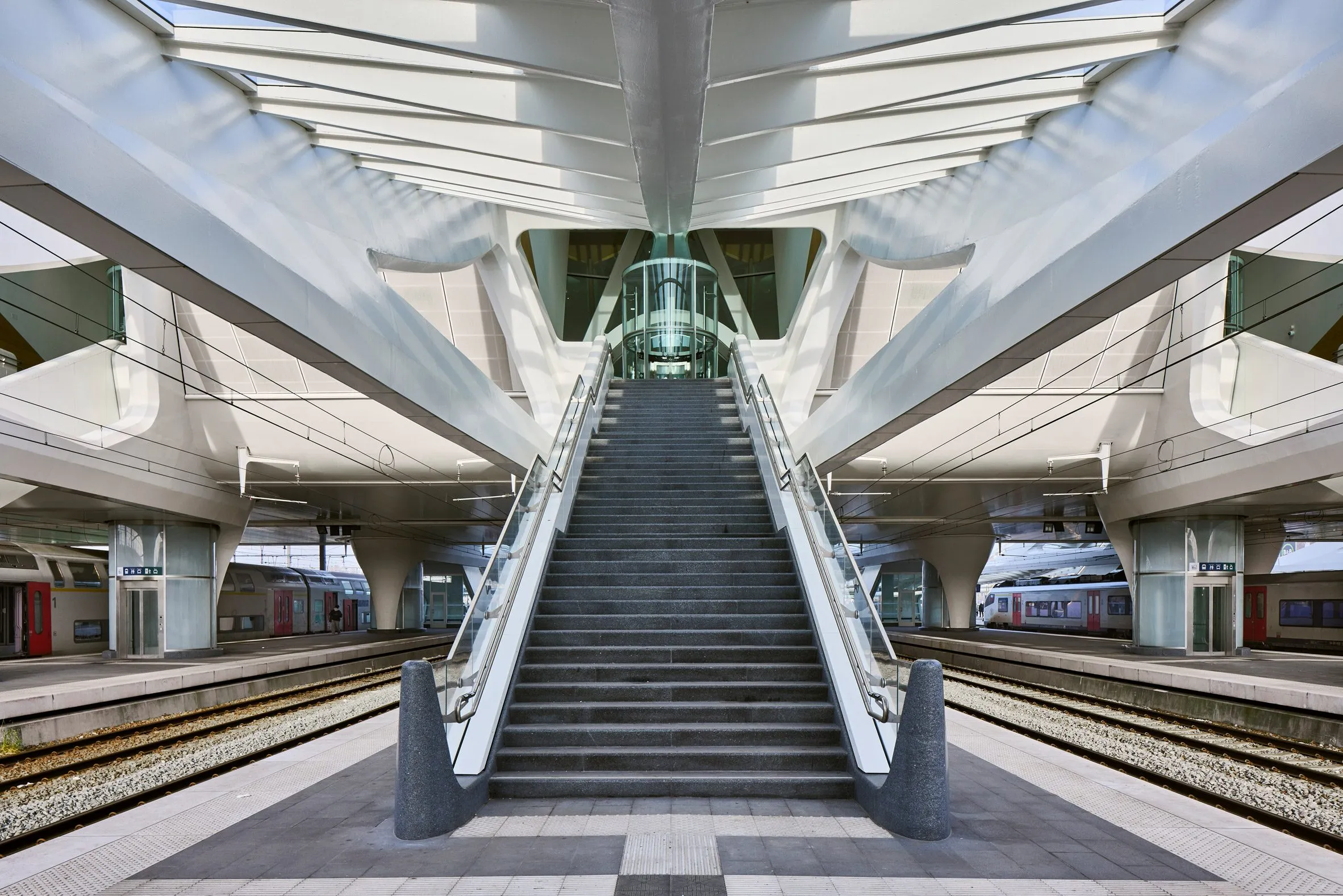 Belgium, New Gare de Mons Station by Santiago Calatrava Now Open