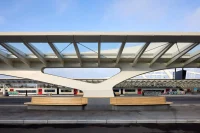 Belgium, New Gare de Mons Station by Santiago Calatrava Now Open