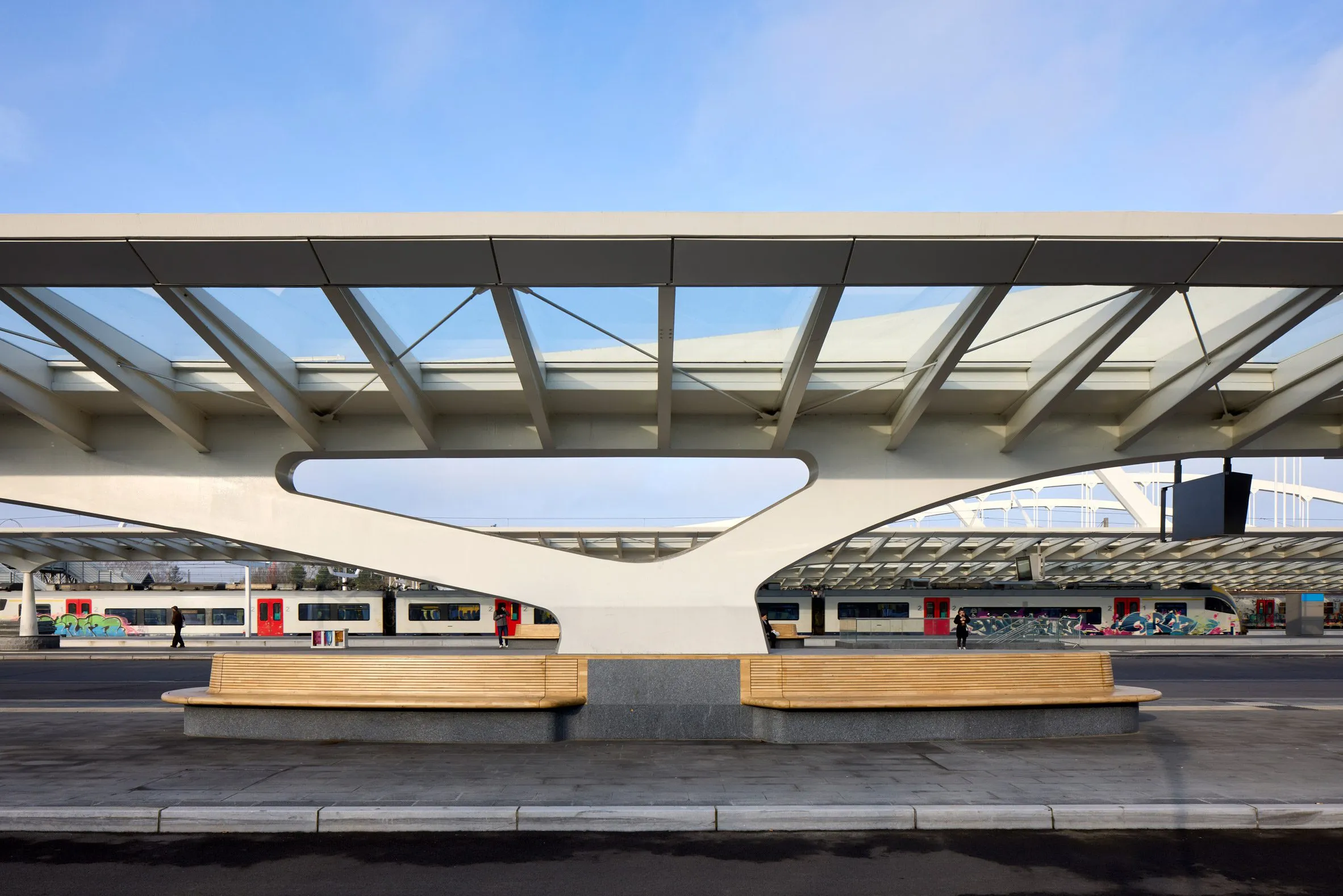 Belgium, New Gare de Mons Station by Santiago Calatrava Now Open
