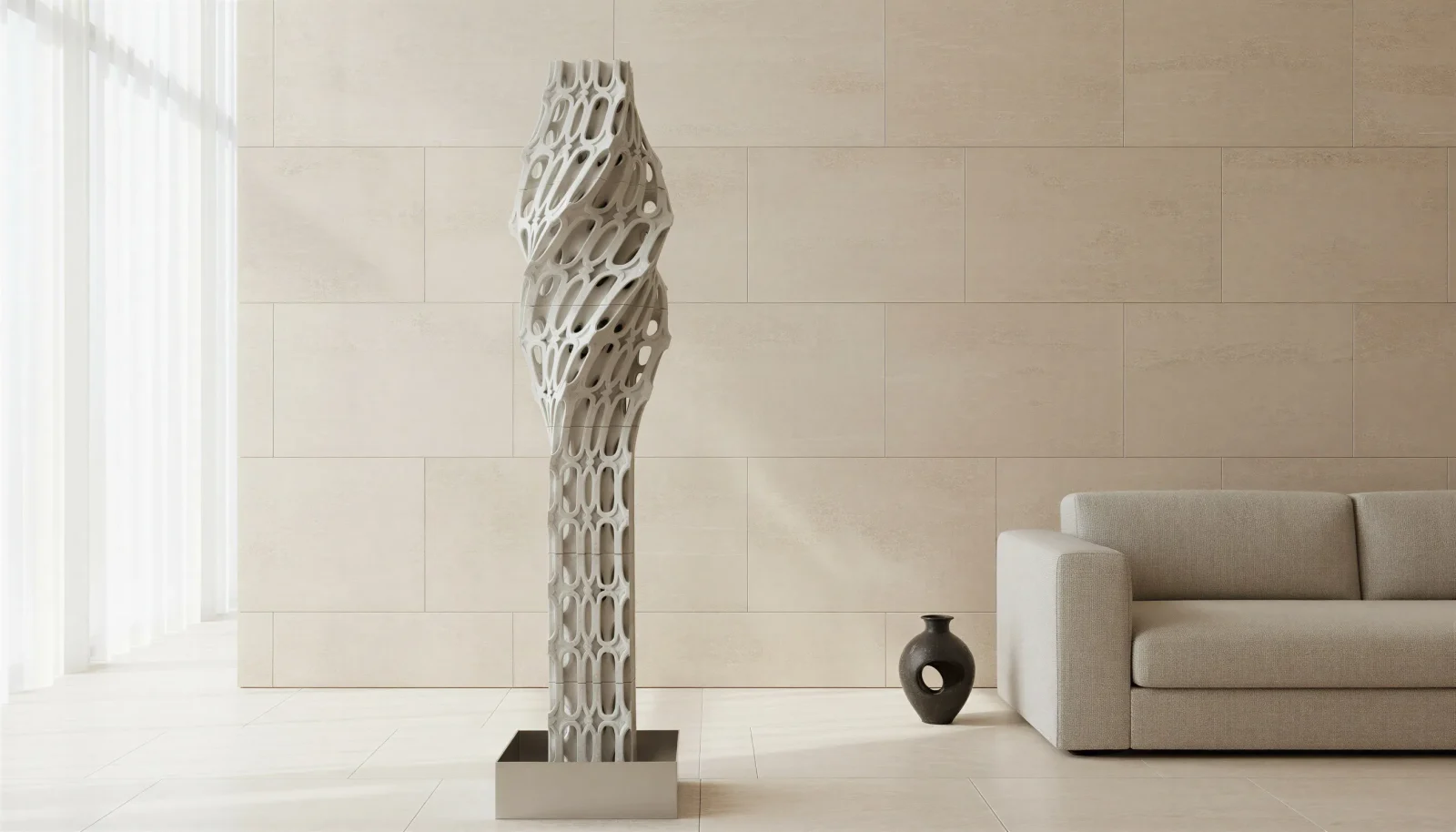 Biophilic Column: A New Frontier in Passive CO₂ Capture and Cooling Architecture