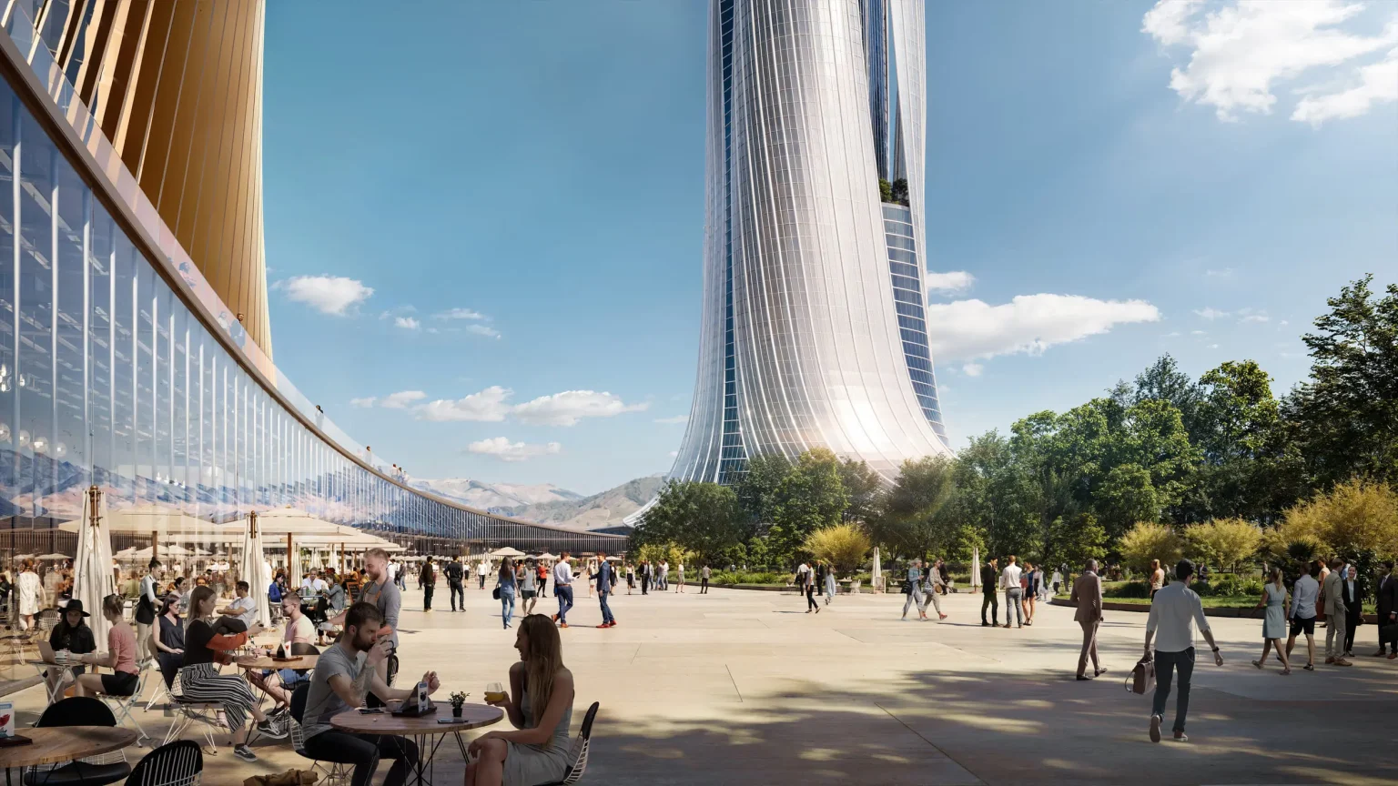 Dushanbe Tower, RMJM Milano