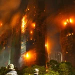 Hong Kong high-rise blaze kills at least 55 as rescue efforts continue