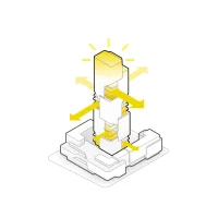 Büro Ole Scheeren unveils JD Beacon