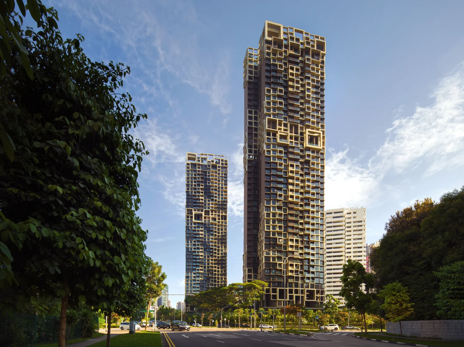 MVRDV brings pixelated identity to Irwell Hill Residences in Singapore