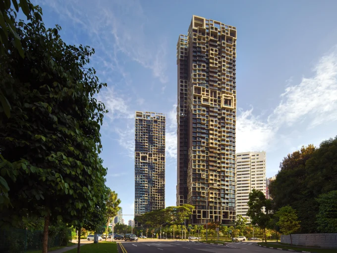 MVRDV brings pixelated identity to Irwell Hill Residences in Singapore