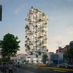 MVRDV’s ‘The Island’, A Sculpted Vertical Garden