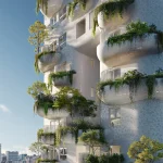 MVRDV’s ‘The Island’, A Sculpted Vertical Garden