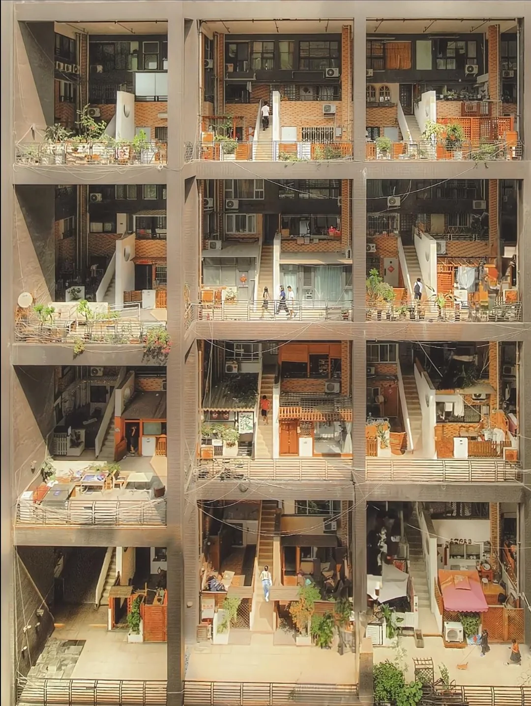 Real-Life Dollhouse in Chengdu, The Manhattan Nature Building 6 Manhattan Nature, the Real-Life Dollhouse in Chengdu