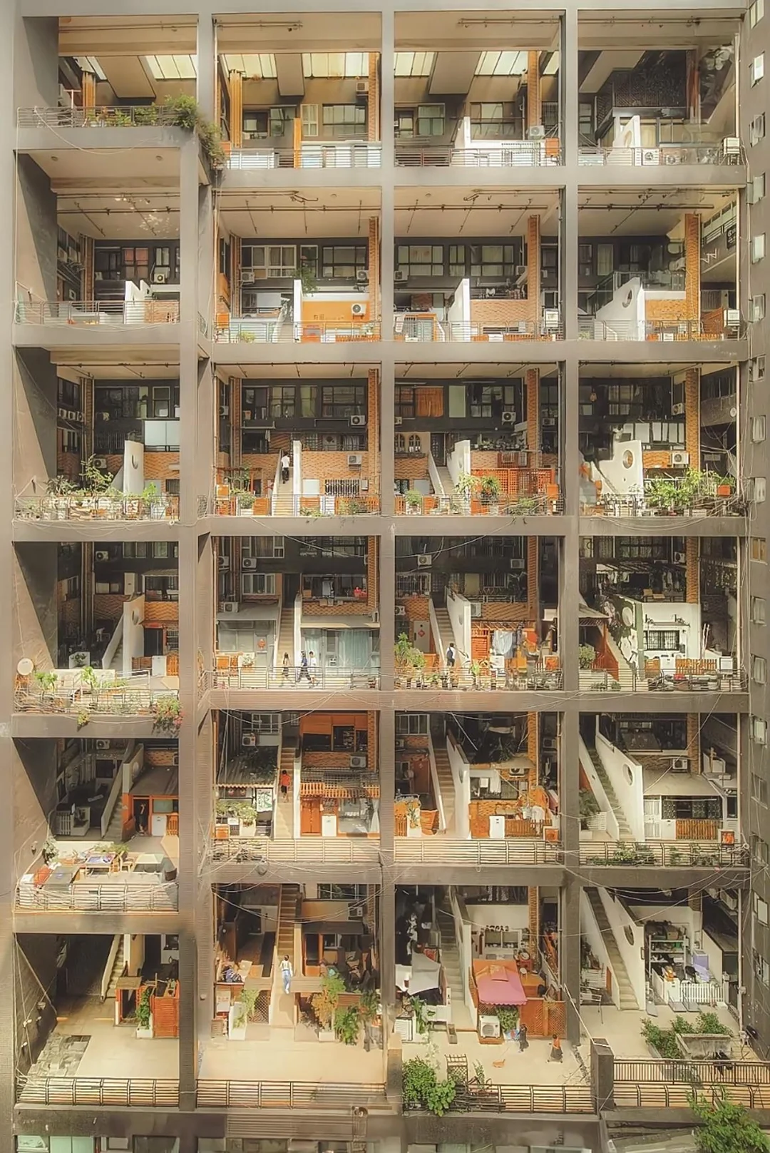 Real-Life Dollhouse in Chengdu, The Manhattan Nature Building 8 Manhattan Nature, the Real-Life Dollhouse in Chengdu