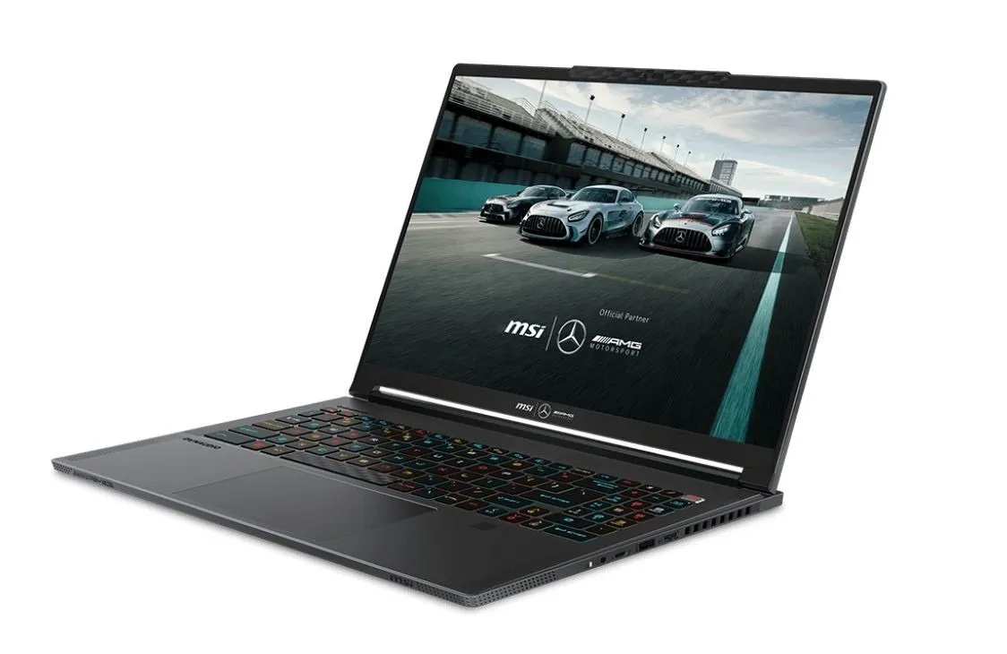 Mercedes-AMG Launches Its First Gaming Laptop in Partnership with MSI
