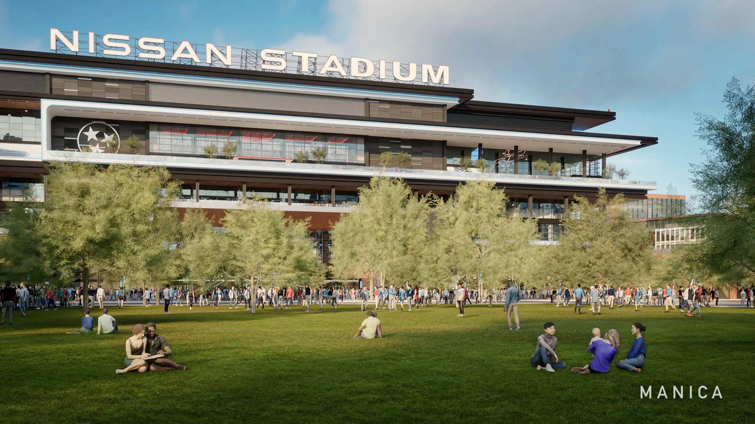 $2.1B New Nissan Stadium Nears Completion in Nashville 9 Nissan Stadium, Tennessee Titans
