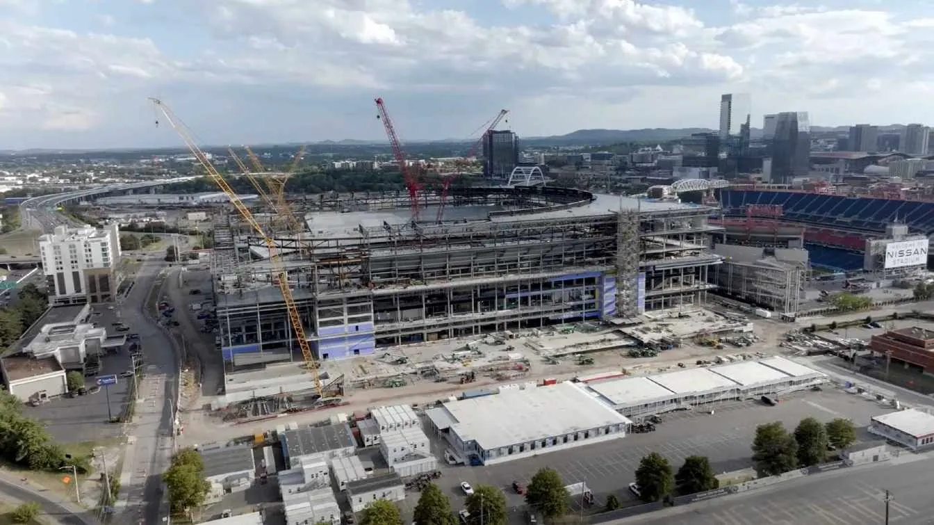 $2.1B New Nissan Stadium Nears Completion in Nashville 12 Nissan Stadium