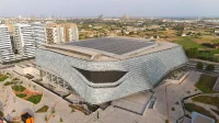 The Ceramic-Skinned Roig Arena by HOK and ERRE Arquitectura
