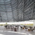 The Ceramic-Skinned Roig Arena by HOK and ERRE Arquitectura